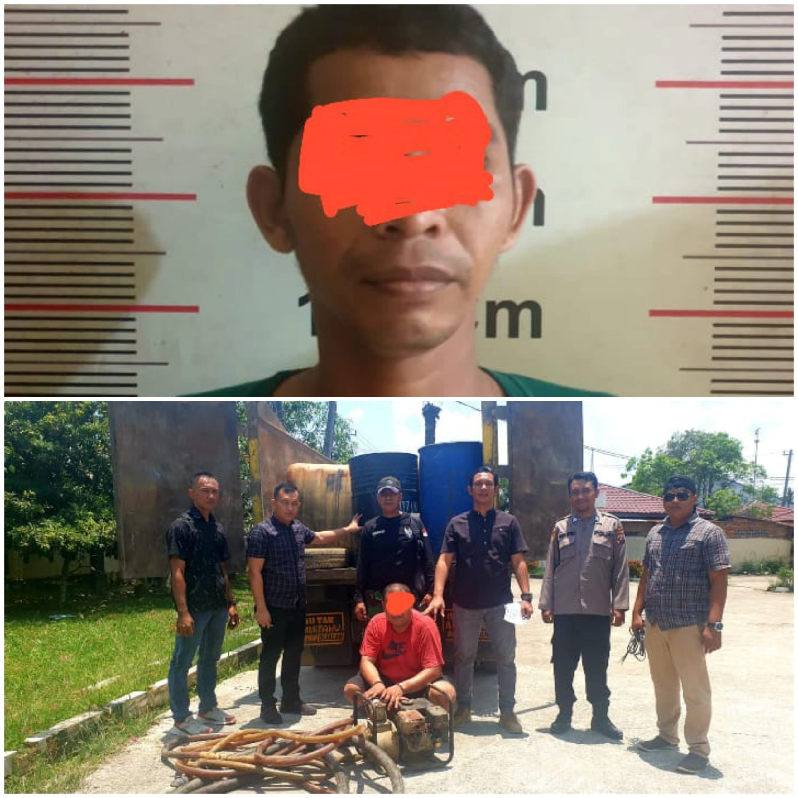 Mencuri Minyak Mentah Milik PT Pertamina, 2 Tersangka Diringkus