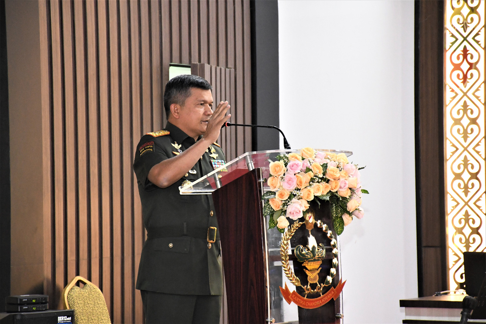 Momentum HUT Ke-77. Pangdam I/BB Harapkan Persit Beri Pembinaan ke Istri Prajurit dan Keluarganya