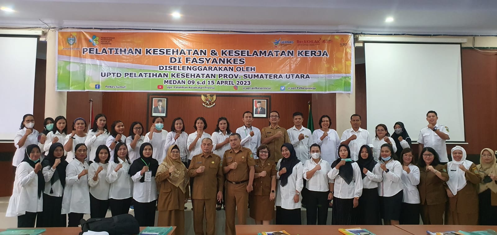 Dipelatihan K3 Fasyankes, Kadiskes Sumut: Kasus Kecelakaan Kerja Bisa Diturunkan