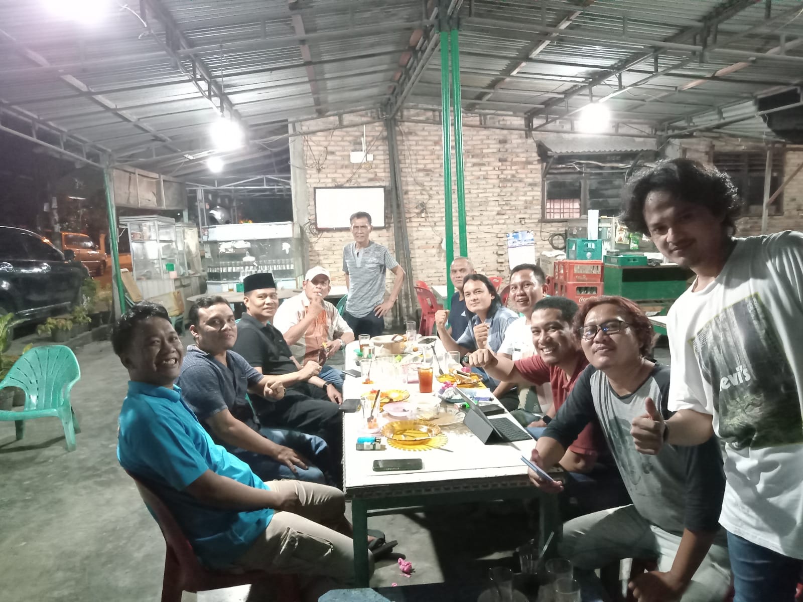Kapolsek Patumbak Buka Bersama Jurnalis, Kompol Faidir : Menjalin Silahturahmi Termasuk Ibadah