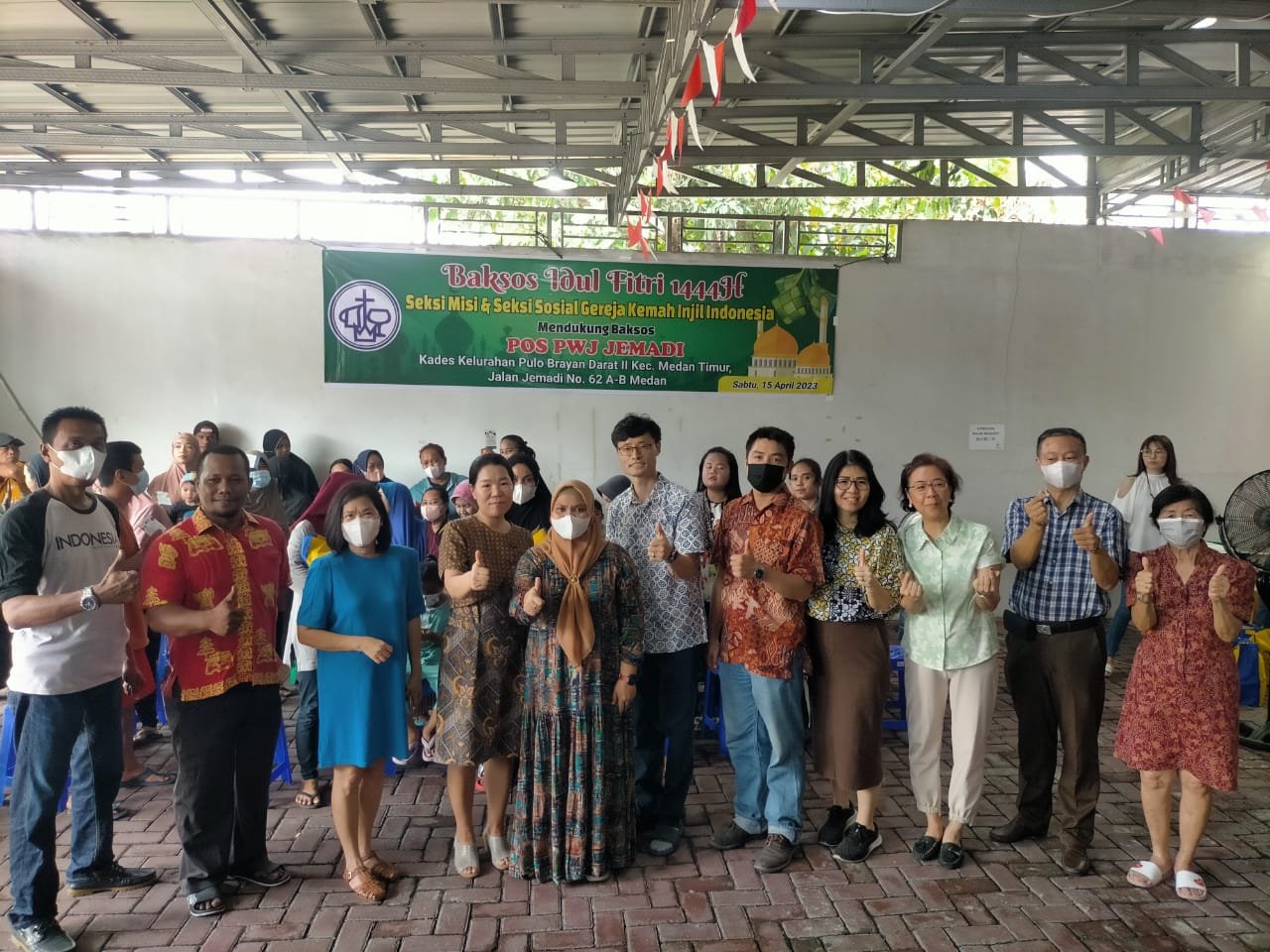 Gereja Kemah Injil Indonesia Berbagi Paket Ramadhan