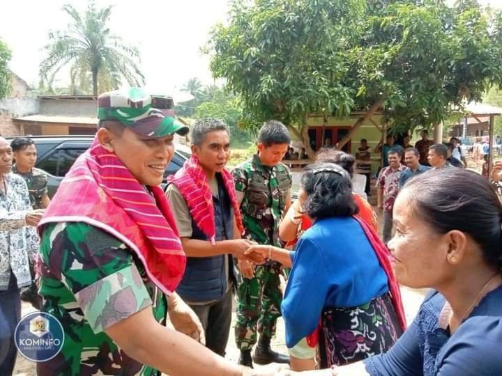 Wakil Bupati Karo Hadiri Syukuran Pembukaan Lokasi  Ketahanan Pangan Prajurit