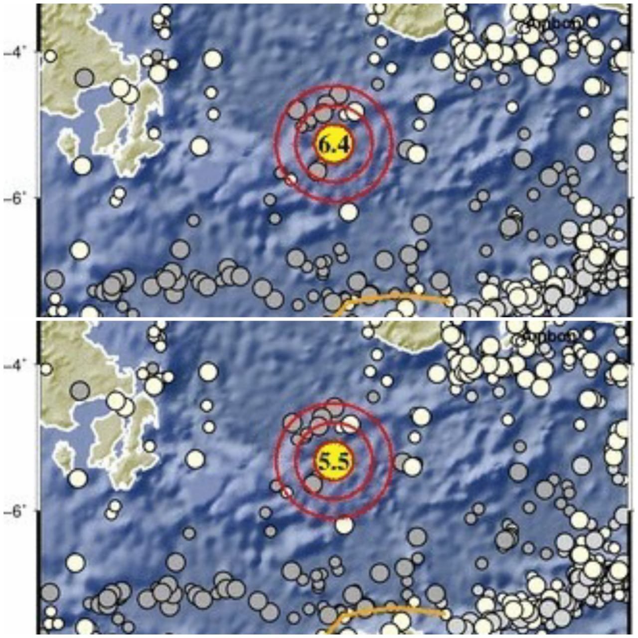 Gempa Guncang Wakatobi Dua Kali