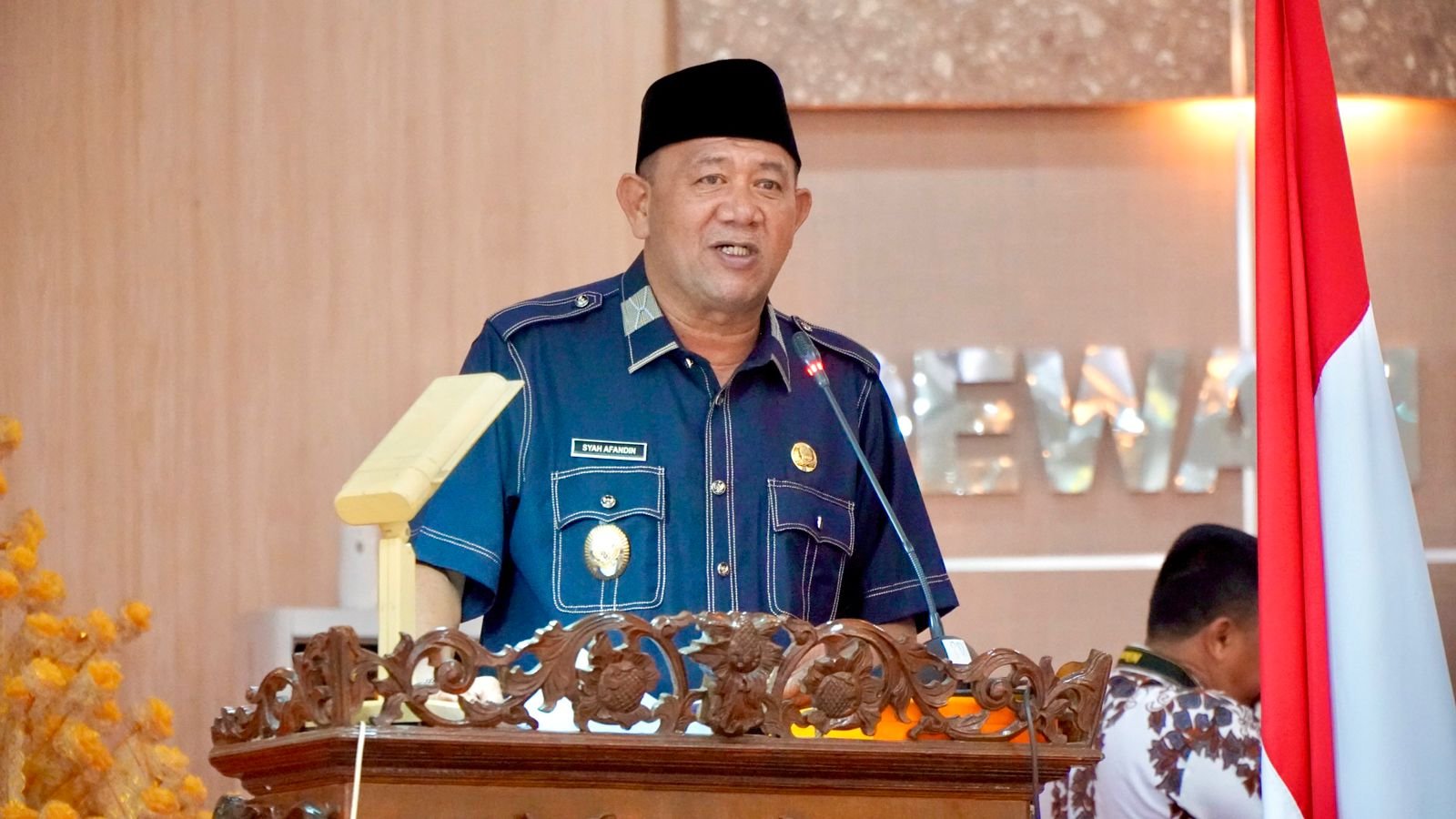 Hadiri Paripurna, Berikut Jawaban Syah Afandin atas Pandangan Fraksi DPRD Langkat