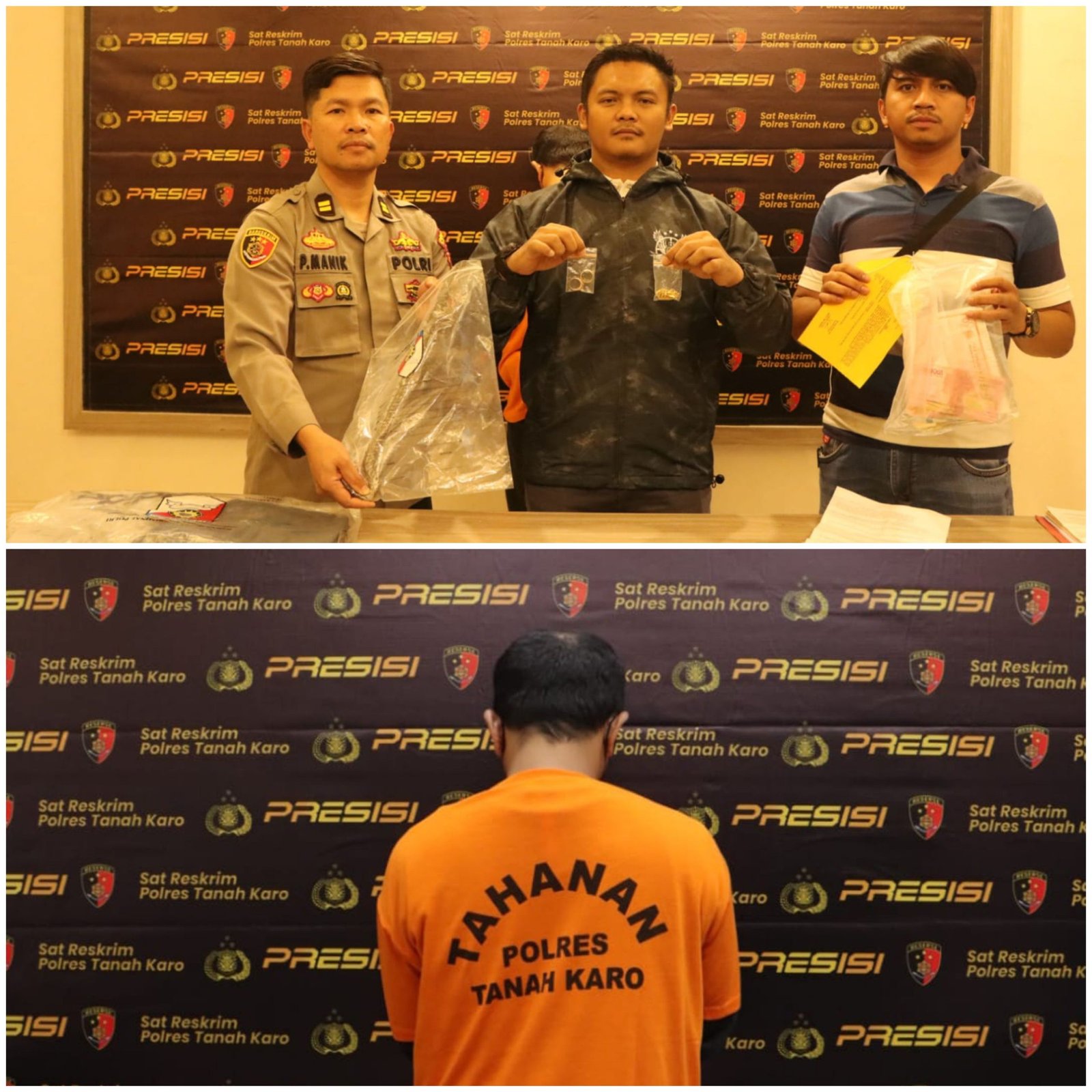 Polres Karo Tangkap Pelaku Pembobol Rumah di Berastagi