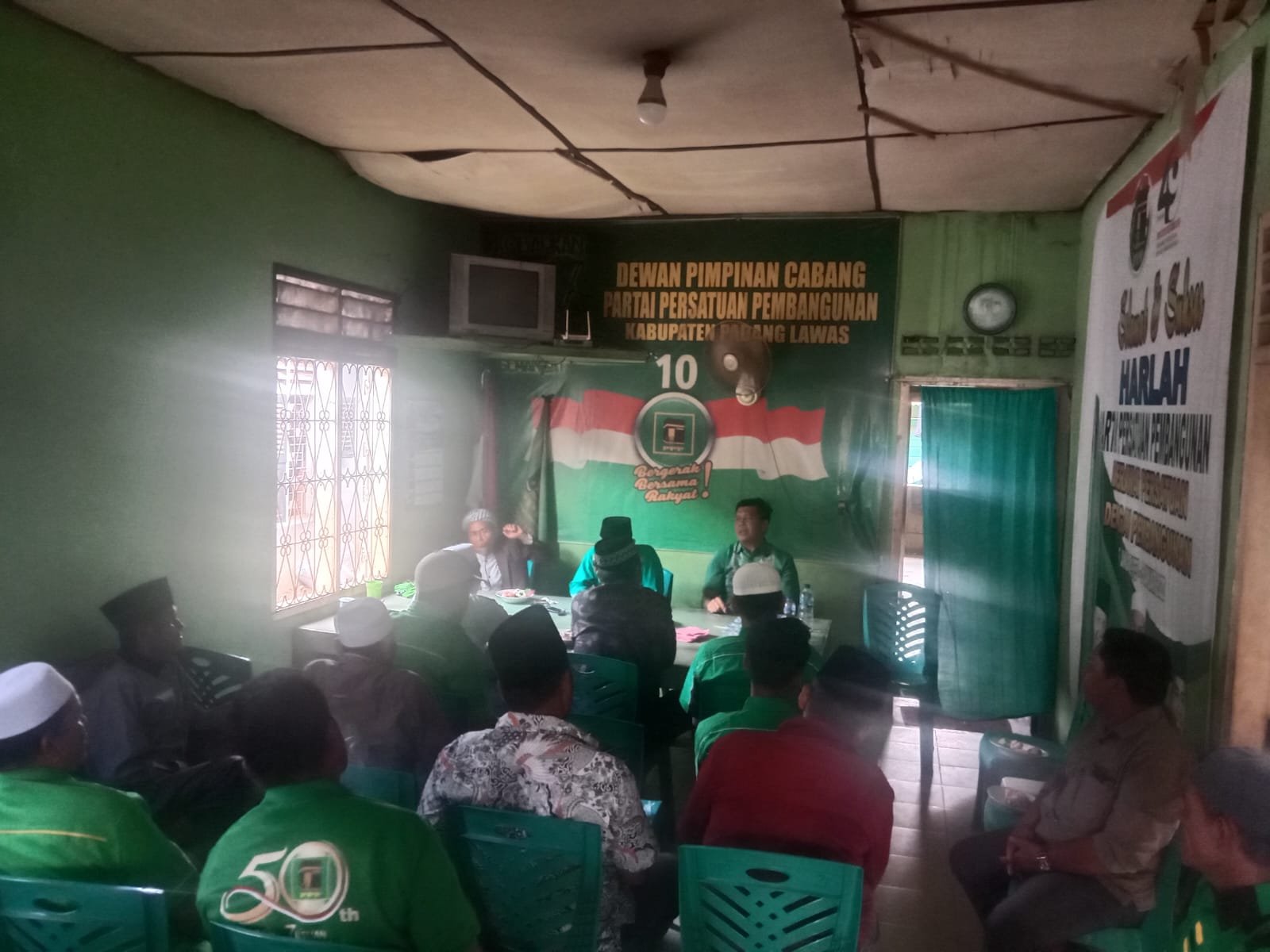 DPC PPP Kabupaten Palas Gelar Rapat Harian dan Halal Bihalal