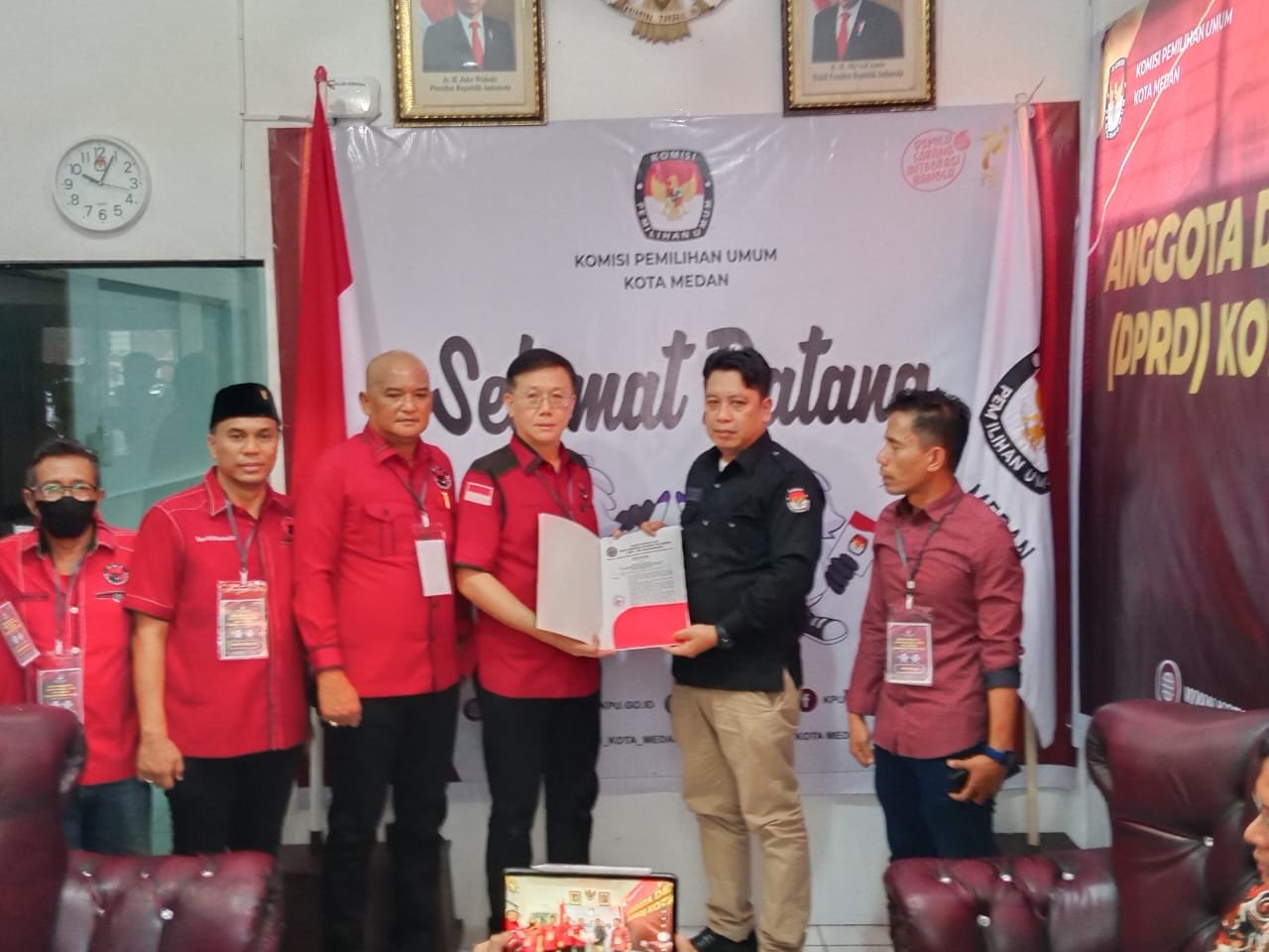 Target Raih 14 Kursi, PDI Perjuangan Daftarkan 50 Caleg ke KPU Medan