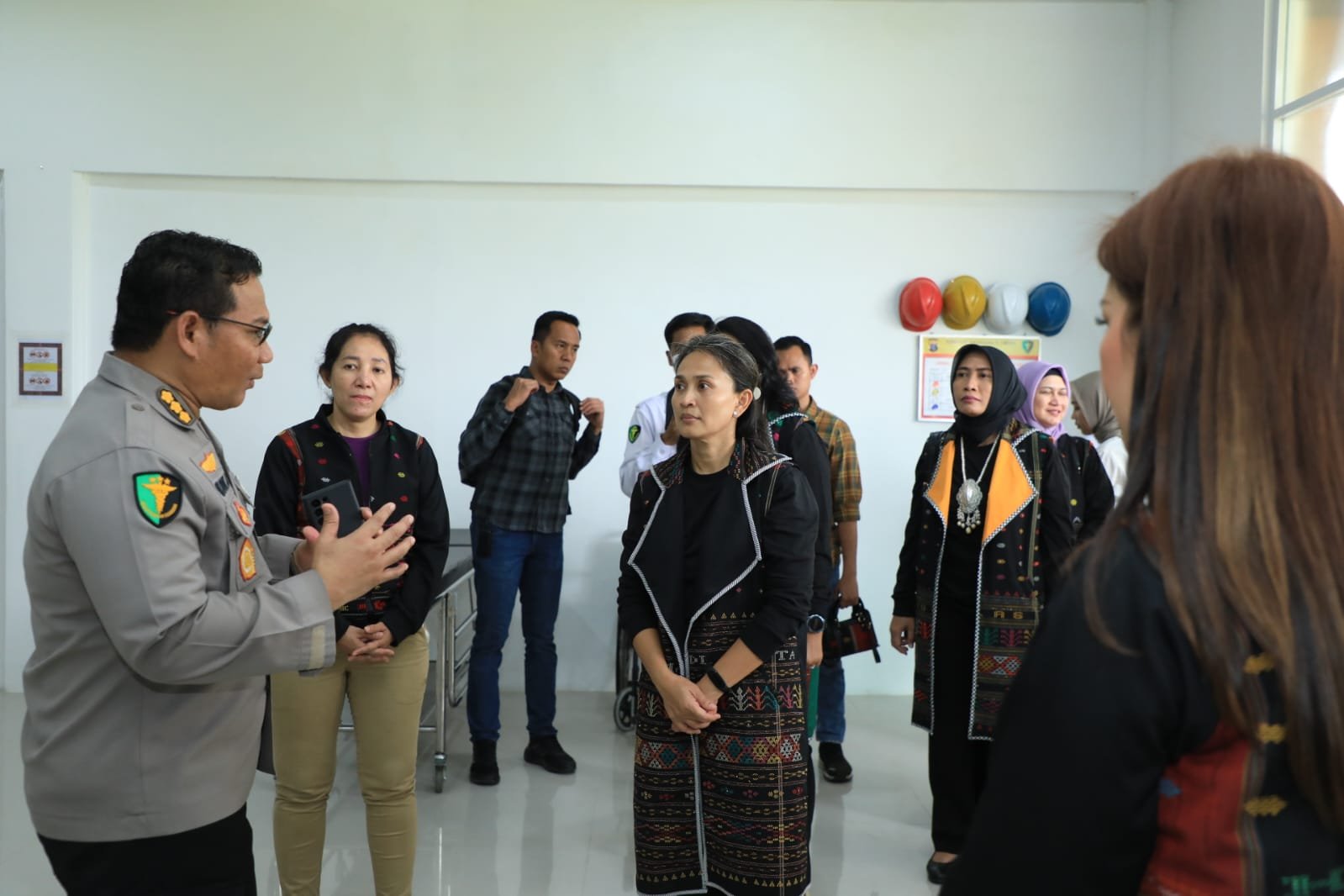 Ketua Umum Bhayangkari Sampaikan Pesan ke RS Bhayangkara Tingkat II Medan