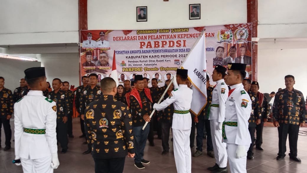 Rianto Ginting Dilantik Sebagai Ketua PABDSI Kabupaten Karo Priode 2023-2028