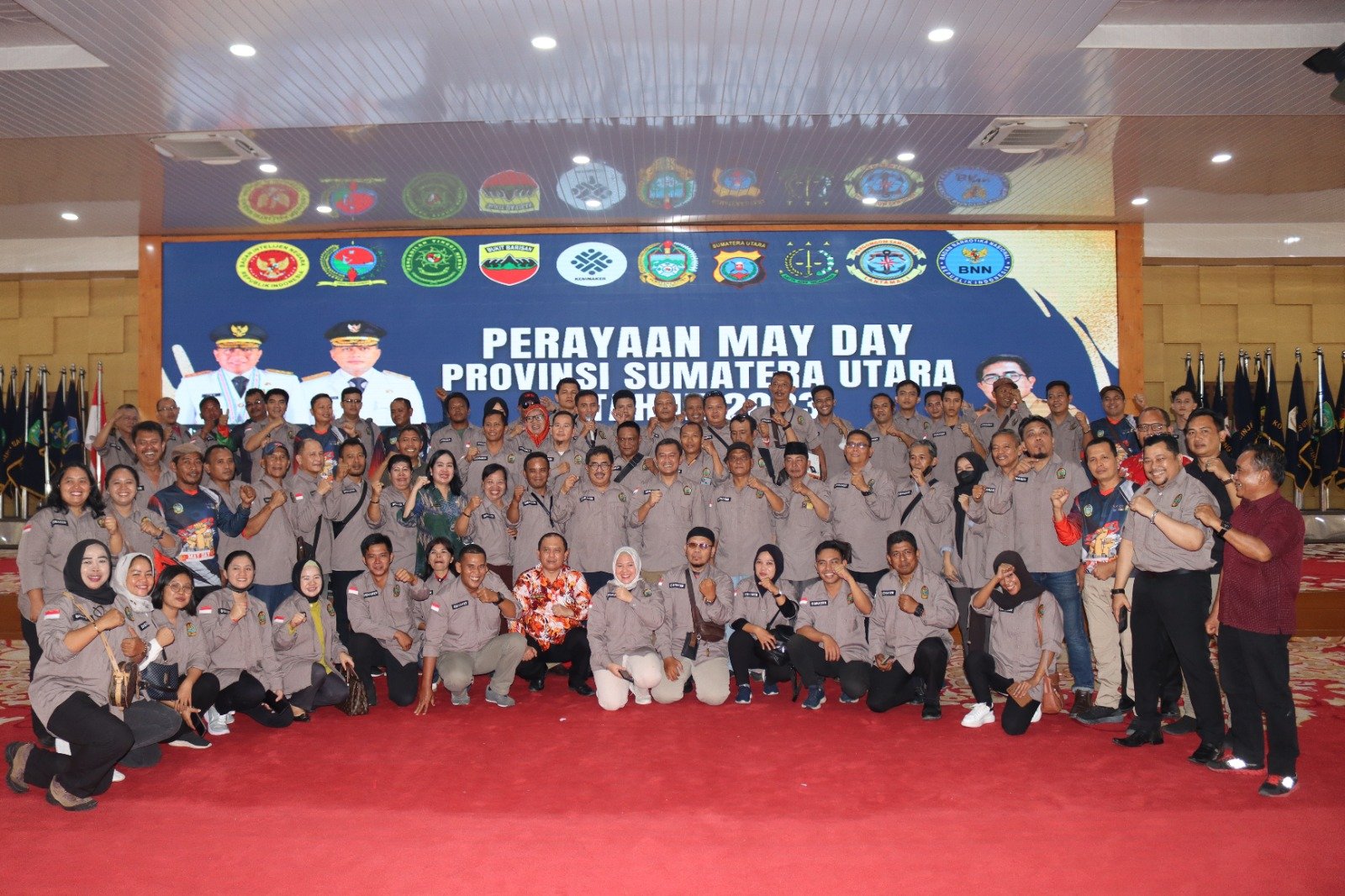 Ini Pernyataan Sikap SP/SB Sumut pada Momen Perayaan May Day 2023 di Rumah Dinas Gubsu