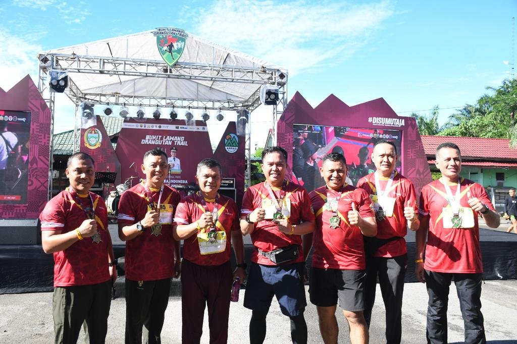 Pangdam I/BB dan Wagubsu Ramaikan BLOT 2023 Bersama 700 Runner
