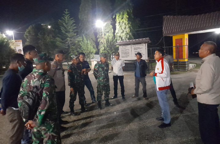 Antisipasi Tindak Kejahatan,Polsek Padang Tualang Laksanakan Razia Hiburan Malam