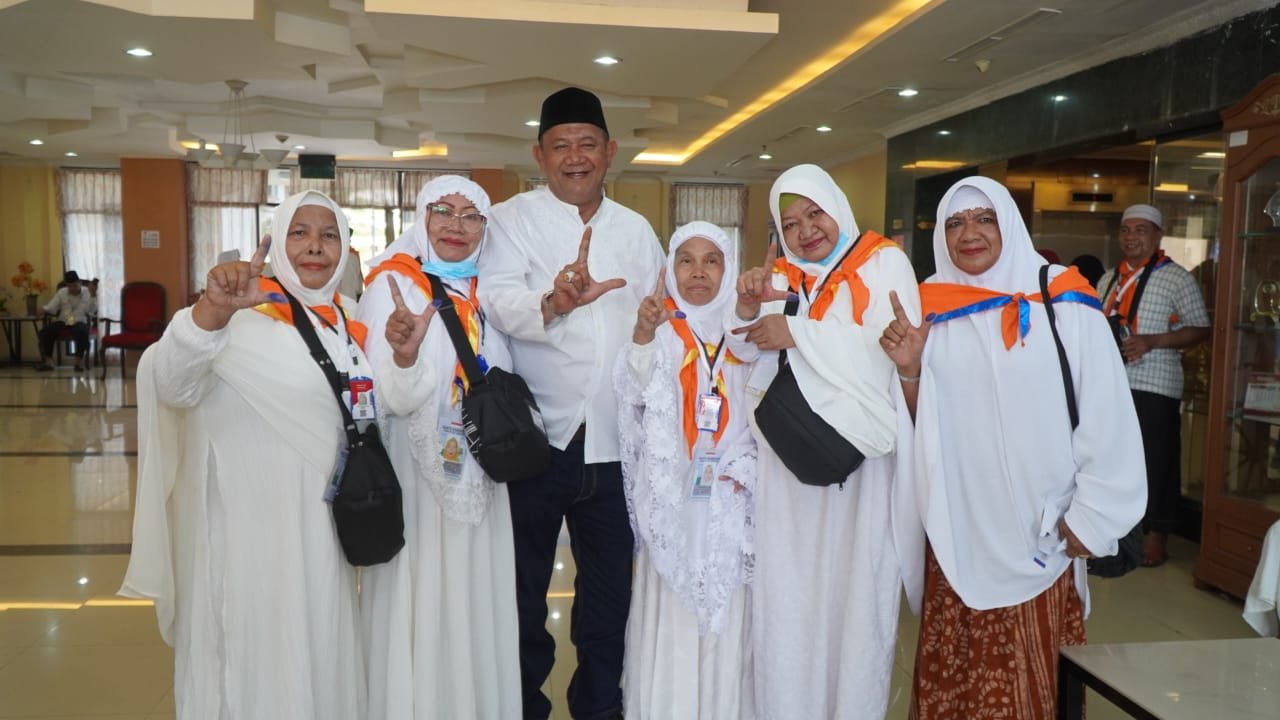 Syah Afandin Do’akan Kelancaran Ibadah 368 JCH Langkat