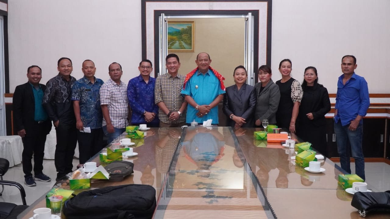 Tiga Lembaga Beraudensi dan Mendoakan Syah Afandin Untuk Kembali Pimpin Langkat 2024-2029