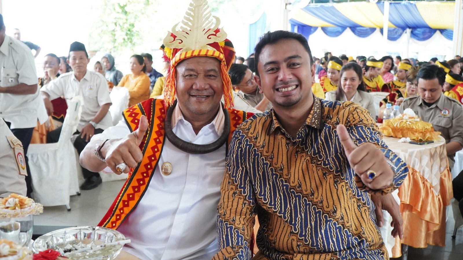 Hadiri Pelantikan HIMNI, Masyarakat Nias Dukung dan Do’akan Syah Afandin Kembali Pimpin Langkat 2024-2029