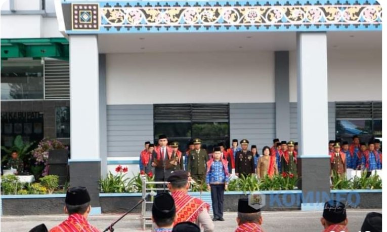 Wakil Bupati Karo Pimpin Upacara Peringatan Hari Lahir Pancasila