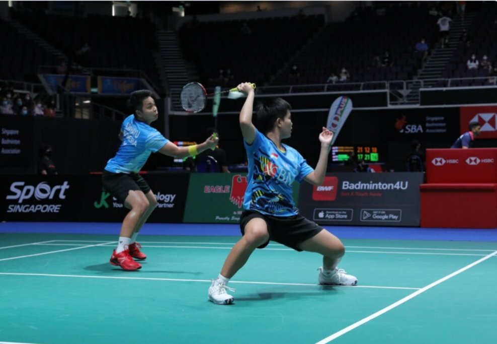Hasil Indonesia Open 2023: Apri/Fadia ke 16 Besar Usai Tekuk Efler/Lohau