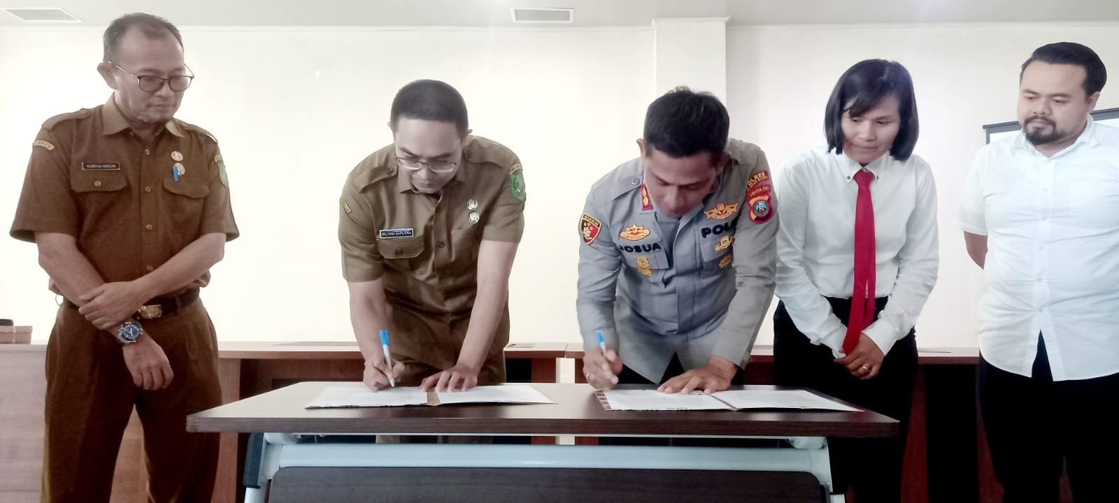RSUD H. Bachtiar Djafar MoU Bersama Polres Belawan Terkait Visum Et Repertum