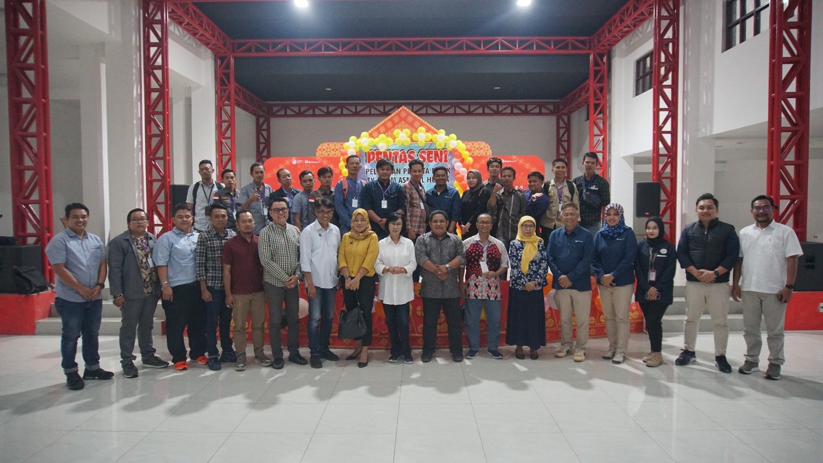 Rombongan PJS Bersama Tim Penguji UKW Berkunjung ke Museum PT Bukit Asam