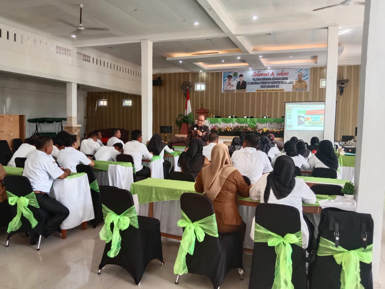 BKPSDM Palas Gelar Pelatihan  Para Bendahara Keuangan Daerah