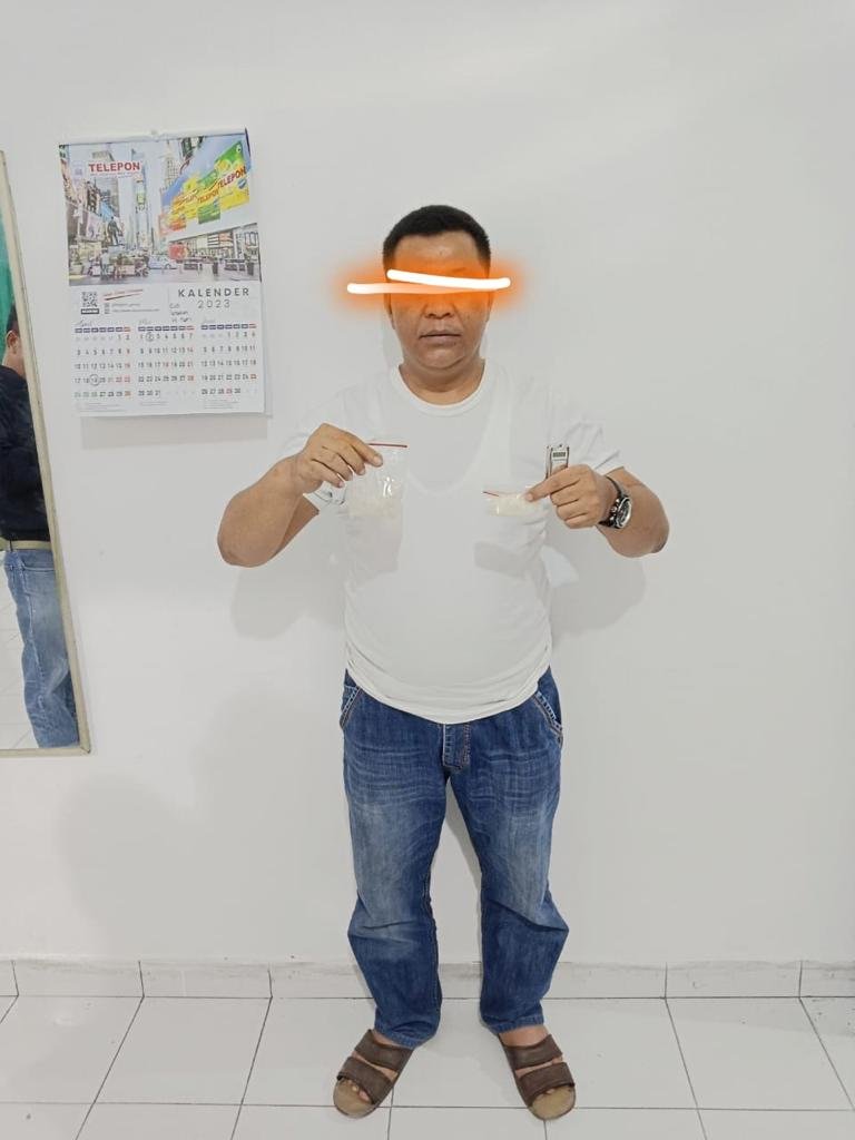 Tim Unit Intel Kodim 0208/Asahan Berhasil Amankan Diduga Oknum Anggota Polri Pemilik Narkoba.