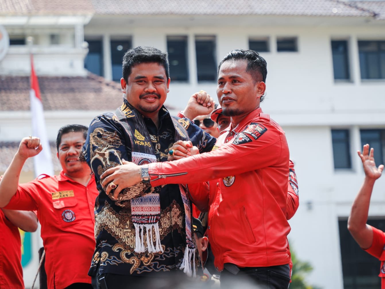 Ditemui dan Tuntutannya Didukung Bobby Nasution, Peserta Aksi Damai Ucapkan Apresiasi