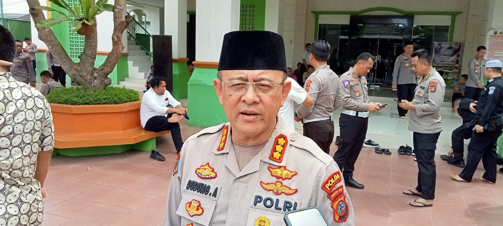 Mantan Waka Polres Binjai Masih di Tempat Khusus