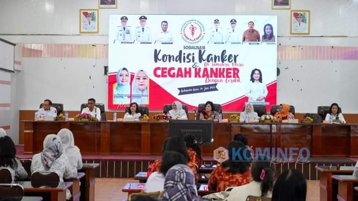 Sosialisasi Kondisi Kanker dan Pengukuhan Bunda Paud Kabupaten Karo