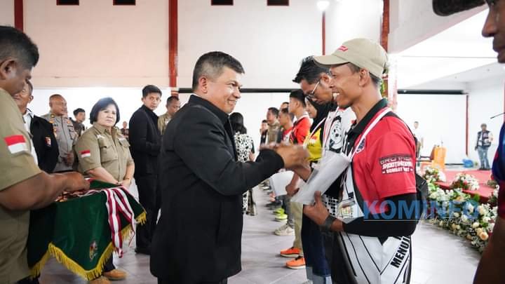 Bupati Karo Hadiri Pelantikan Pengurus Kabupaten Perbakin Tanah Karo