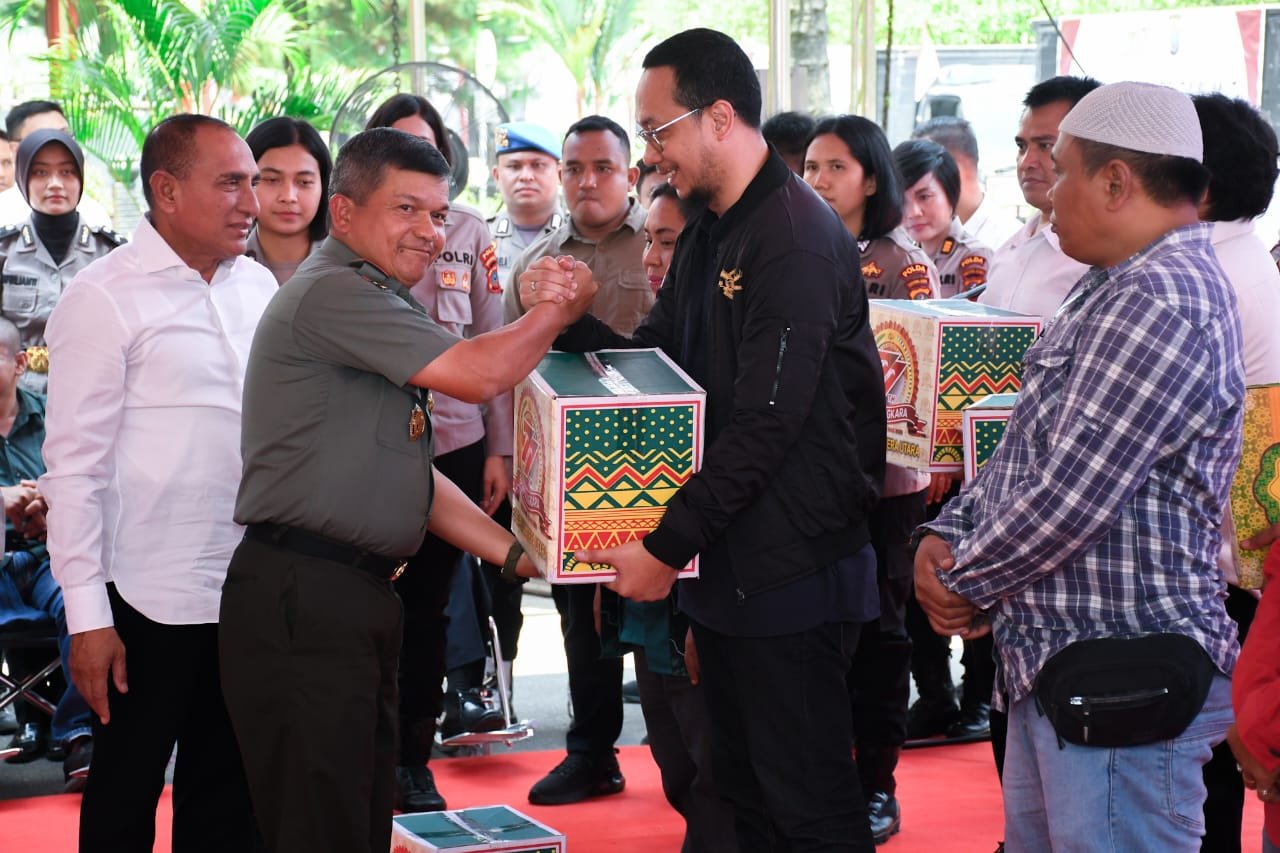 Empat Prajurit Kodam I/BB Penyandang Disabilitas Terima Bantuan Poldasu