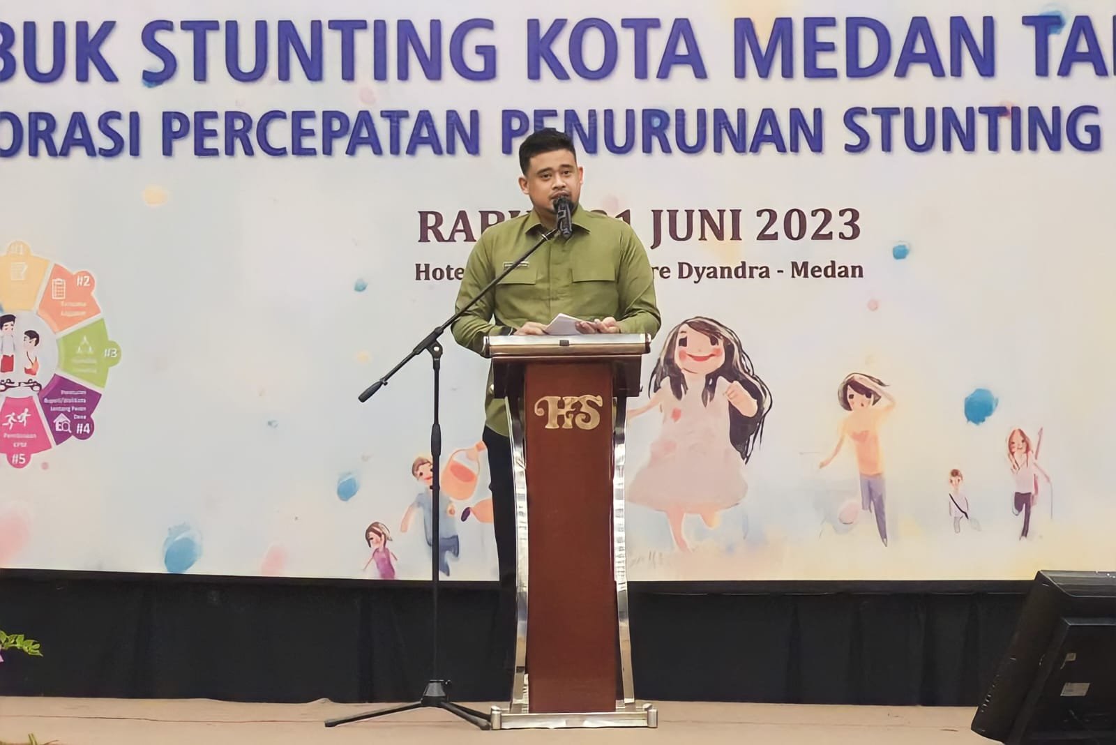 Bobby Nasution: Penanganan Stunting Harus Dimulai dengan Perencanaan dan Penganggaran yang Tepat