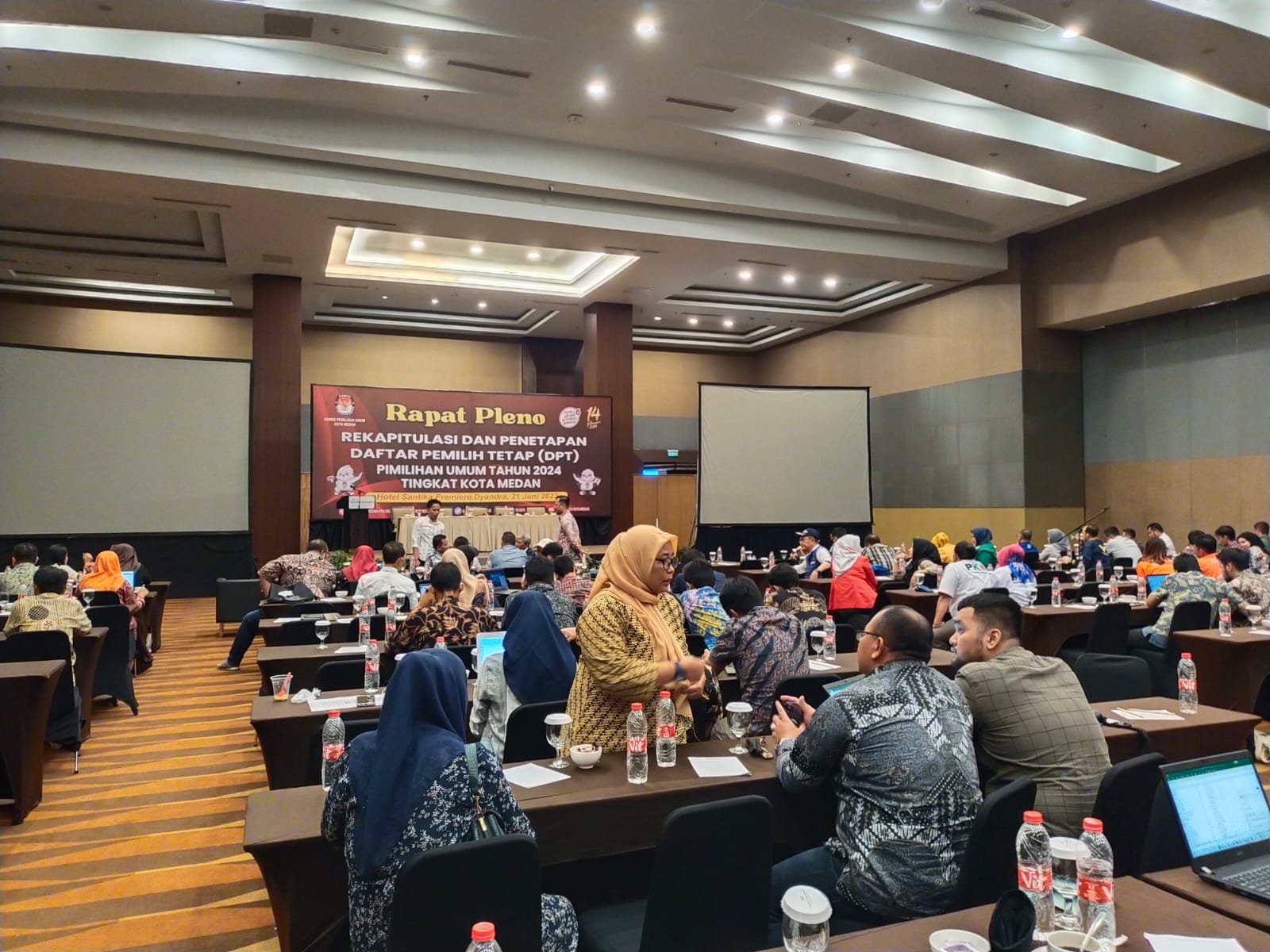 DPT Kota Medan 1.853.458 Orang, Siap Mencoblos di 6.933 TPS