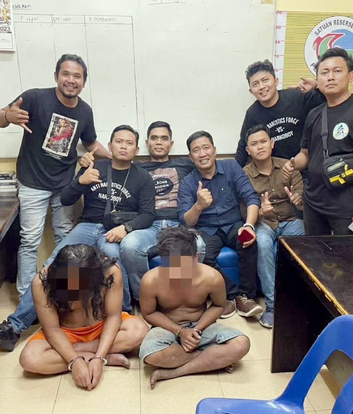 Satresnarkoba Polres Samosir Amankan Pemilik Sabu Sabu