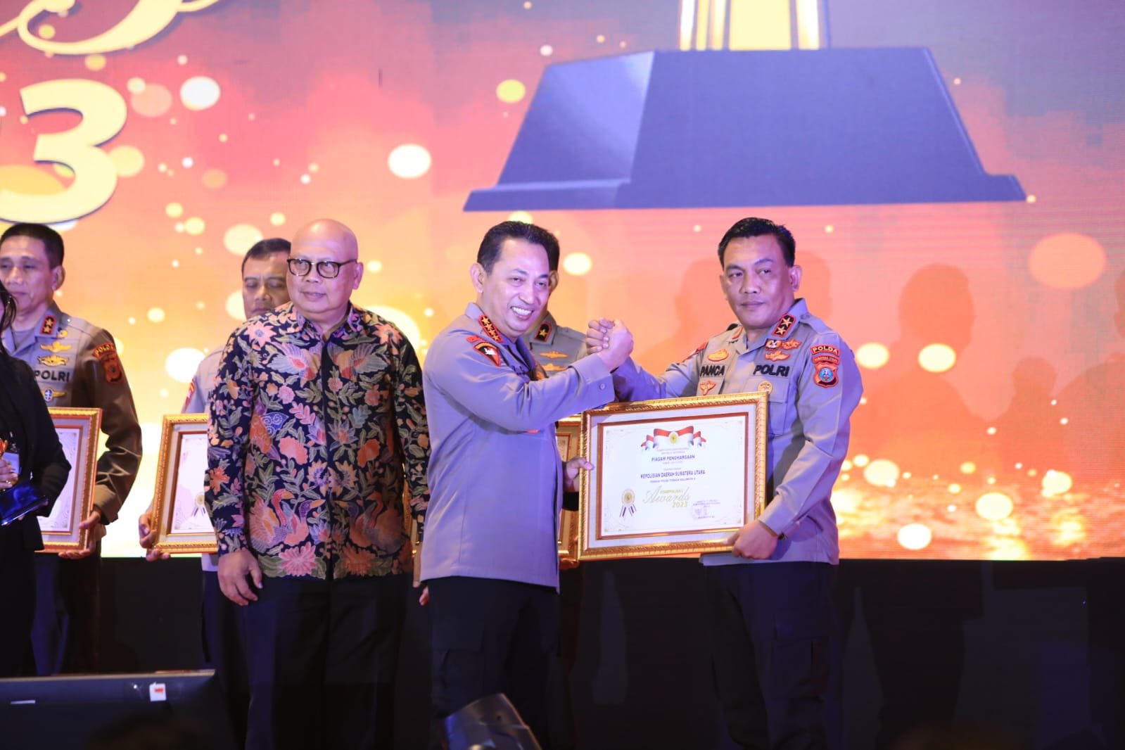 Polda Sumut Raih Penghargaan Kompolnas Award 2023 sebagai Polda Terbaik