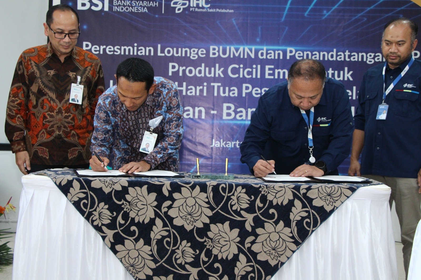 BSI Gandeng RS Pelabuhan Jadikan Emas Sebagai Program Kesejahteraan Karyawan
