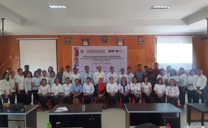 Pemkab Samosir Gelar Penyuluhan Bahasa Indonesia
