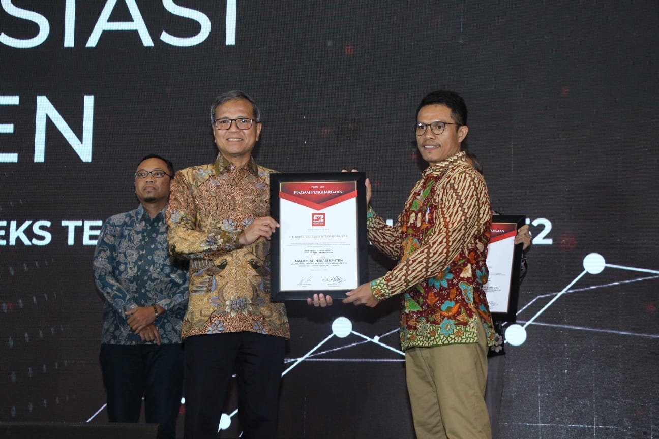 Catat Kinerja Baik di Pasar Modal, BRIS Raih Penghargaan