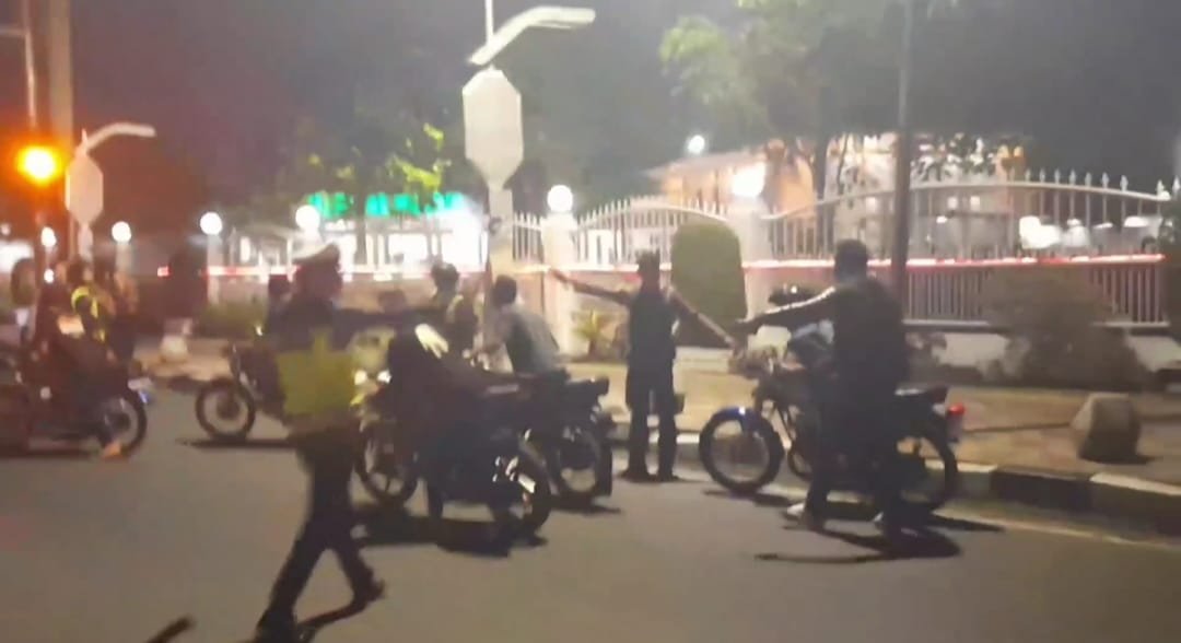 40 Sepeda Motor Knalpot Blong Ditindak