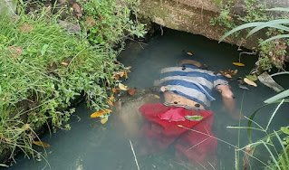 Dua Mayat Pria di Parit Diduga Korban Lakalantas