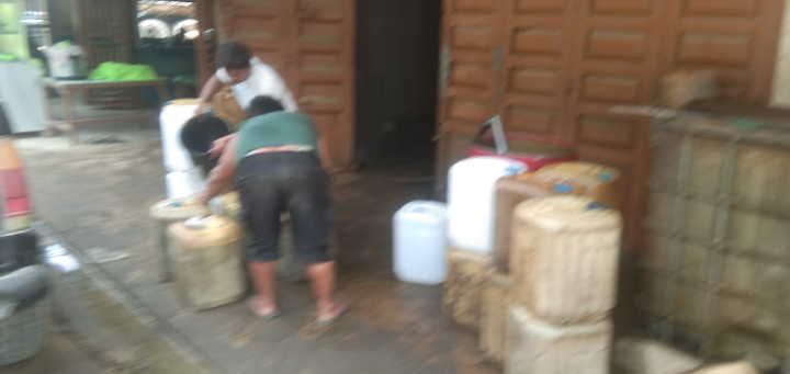Di Jalan Tanjung Selamat Kwala Besilam Diduga Ada Gudang Penimbunan Minyak Solar Ilegal