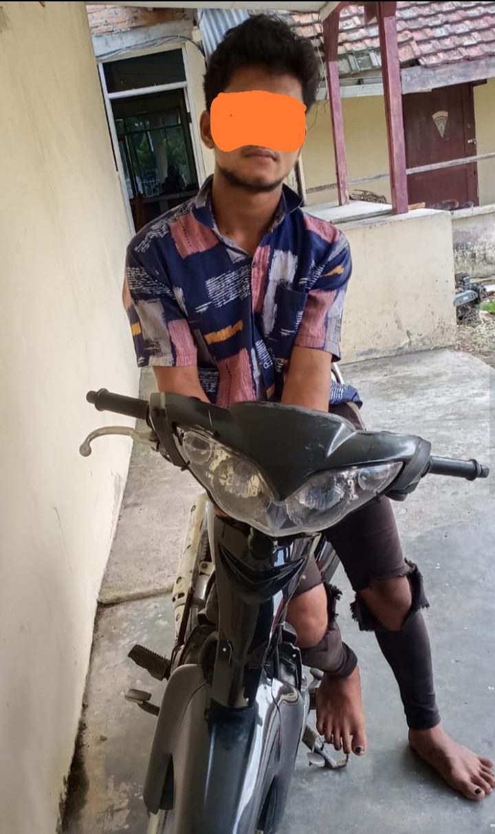 Anak Muda Ini di Tangkap Polisi Karena Kasus Curanmor