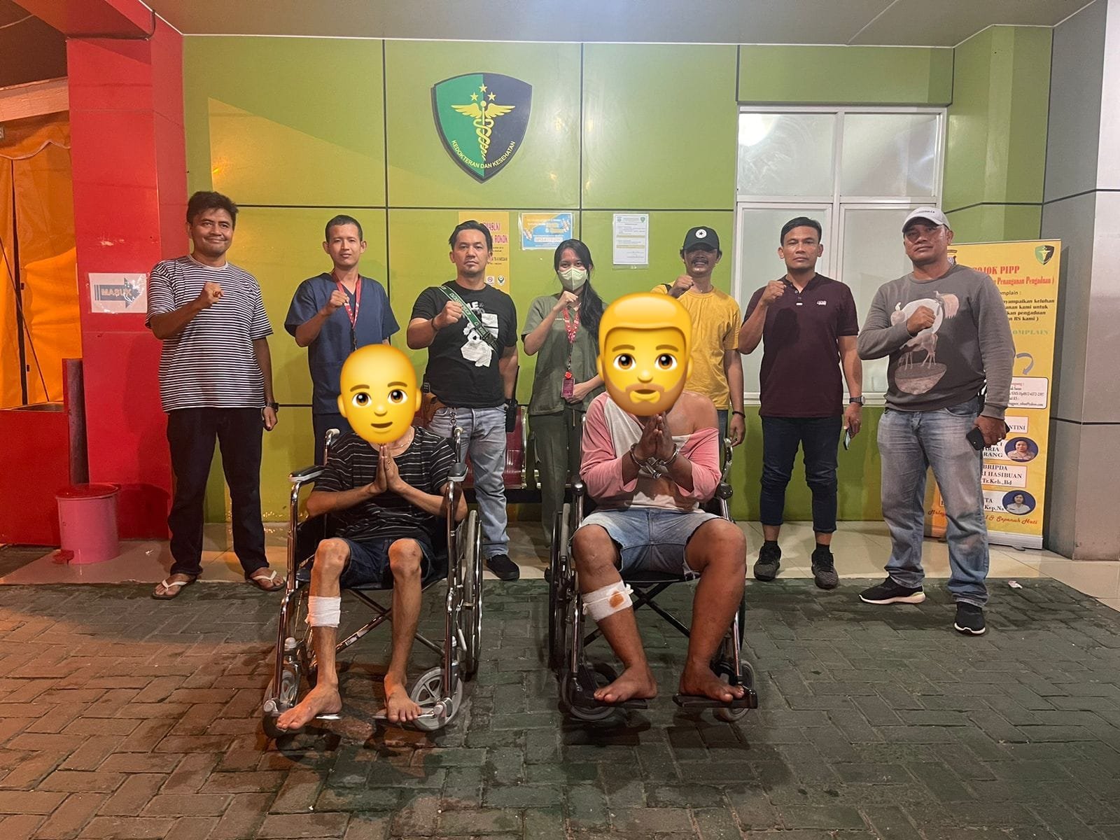 Polsek Patumbak Tembak Dua Residivis Perampokan