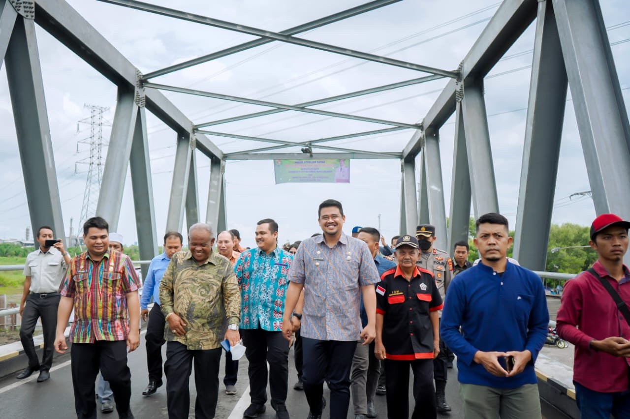 Di 3 Tahun Kepemimpinan Bobby Nasution, Bangun dan Rehabilitasi 12 Jembatan
