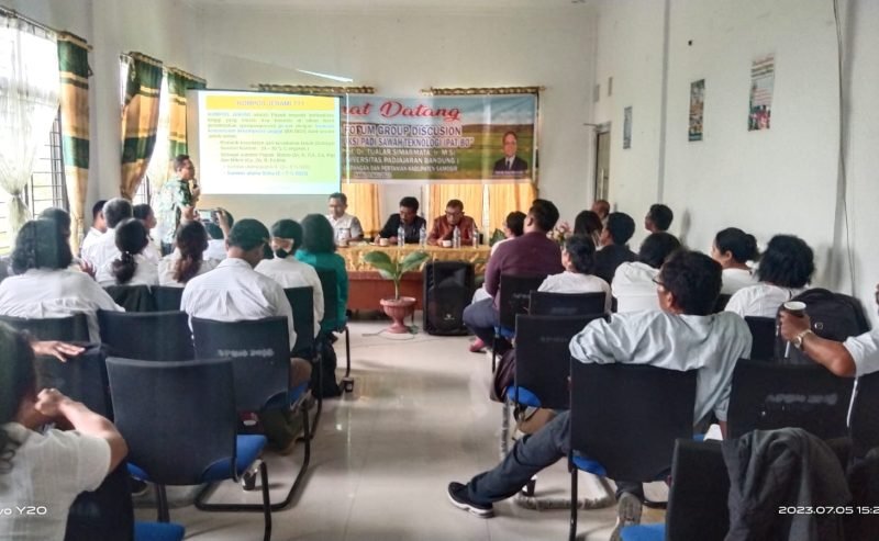 Dinas Ketapang Pertanian Samosir Akan Kembangkan Peningkatan Produksi Padi Sawah Teknologi IPAT-BO