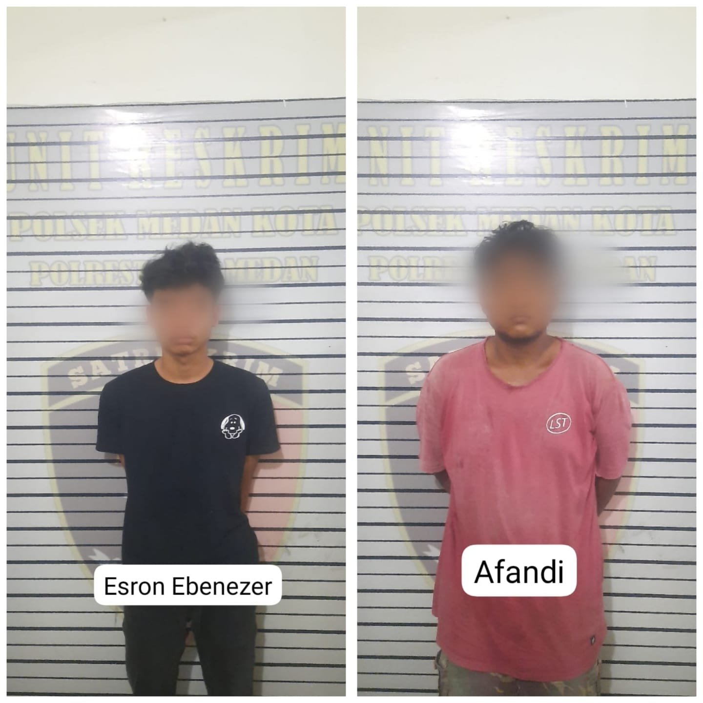 Dua Perampok Modus Tuduh Tabrak Adik Diamankan