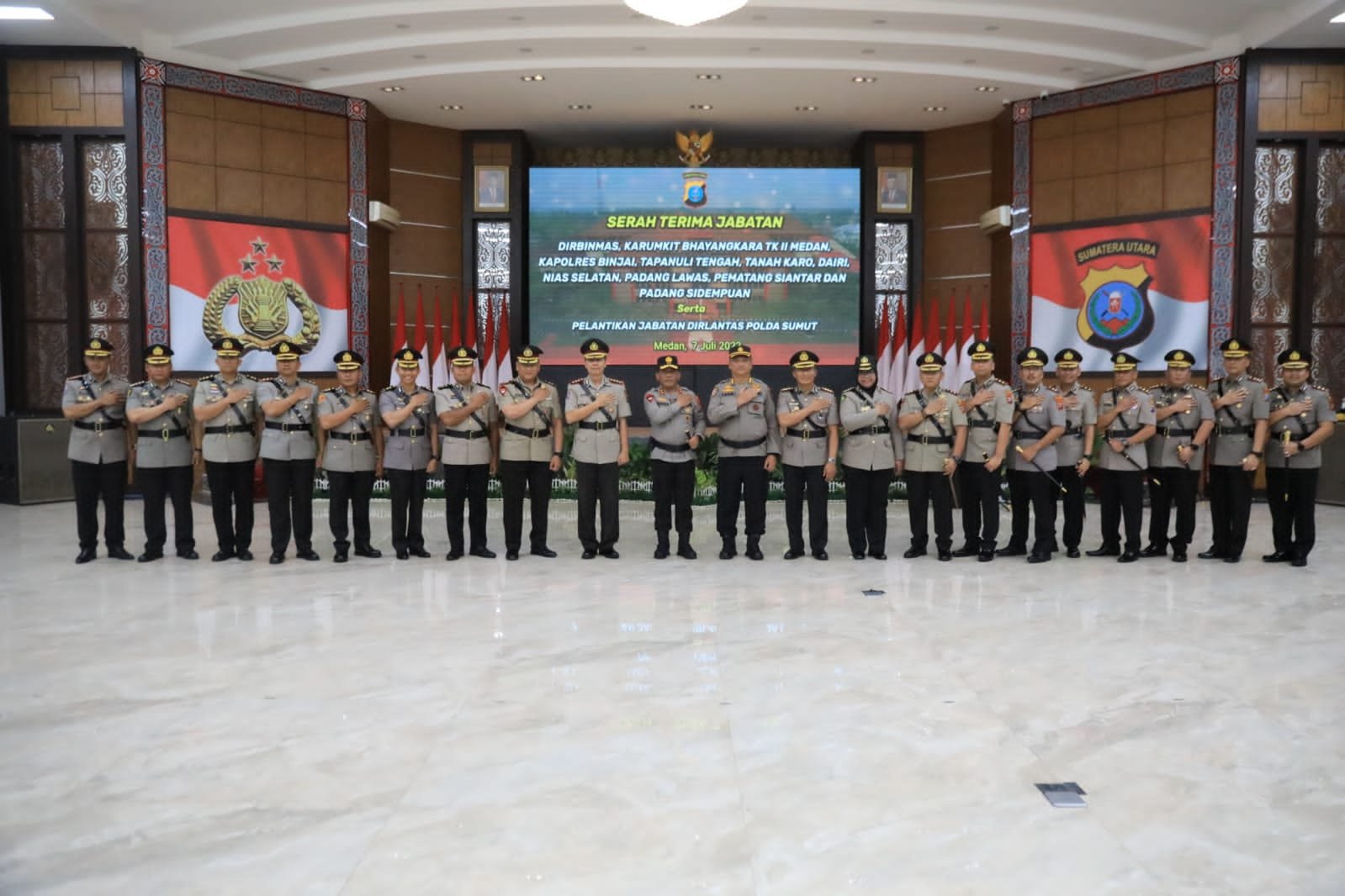 Kombes Pol Muji Ediyanto Resmi Jabat Direktur Lantas Polda Sumut