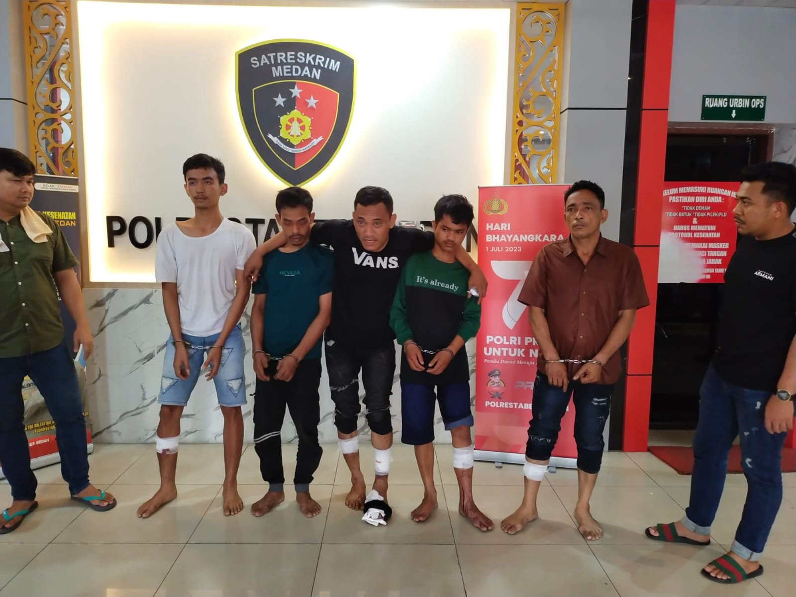 4 Tersangka Perampokan di Dear Beauty Salon Dihadiahi Timah Panas