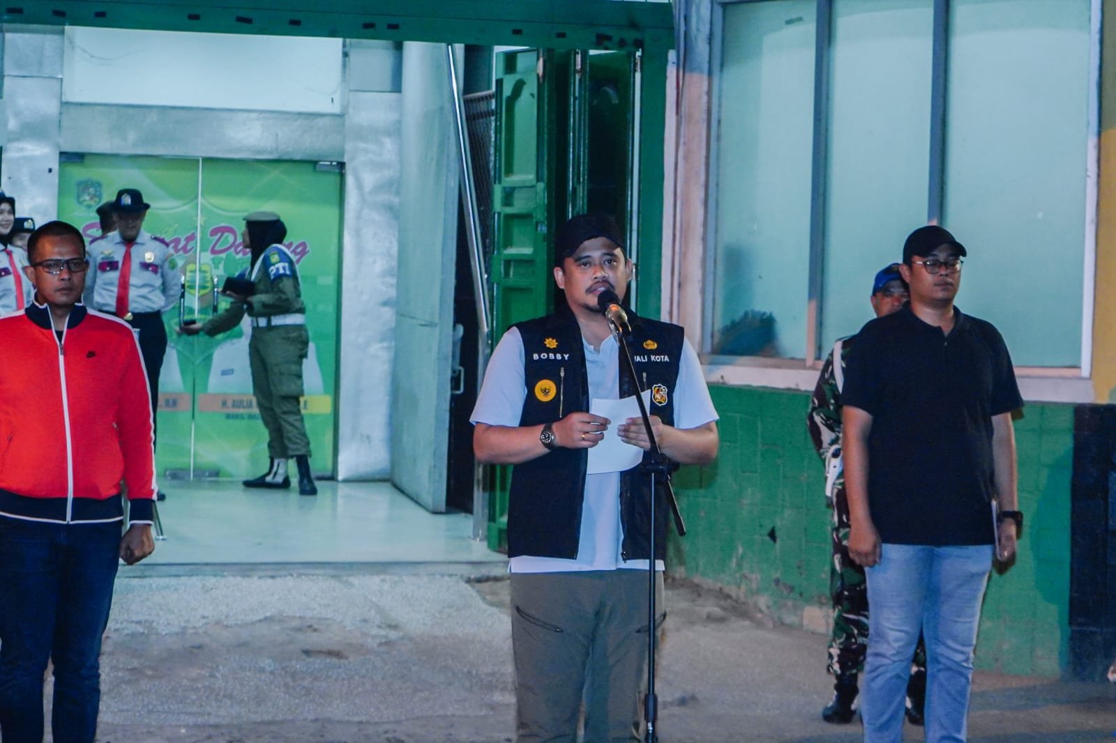 Pimpin Apel Patroli Kamtibmas dan Tratibum, Bobby Nasution: Kita Tidak Boleh Kalah dari Pelaku Kejahatan