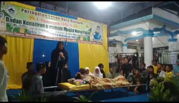 Meriahkan Tahun Baru Islam 1445 H, Bacaleg Demokrat Erwin Simbolon SSos Apresiasi Remaja Mesjid Nurul Falah Belawan