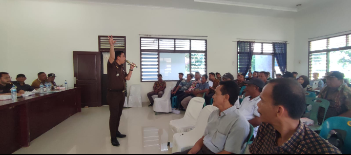Kejaksaan Negeri Langkat Laksanakan Kegiatan Program Jaksa Jaga Desa